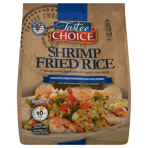 Tastee Choice Fried Rice, Shrimp