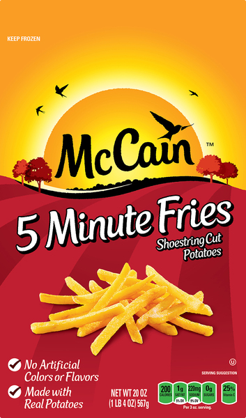 McCain Fries, 5 Minute