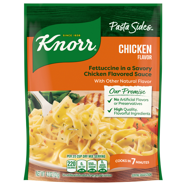 Knorr Fettuccini, Chicken Flavor