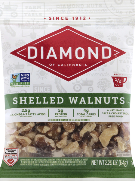 Diamond Walnuts, Shelled