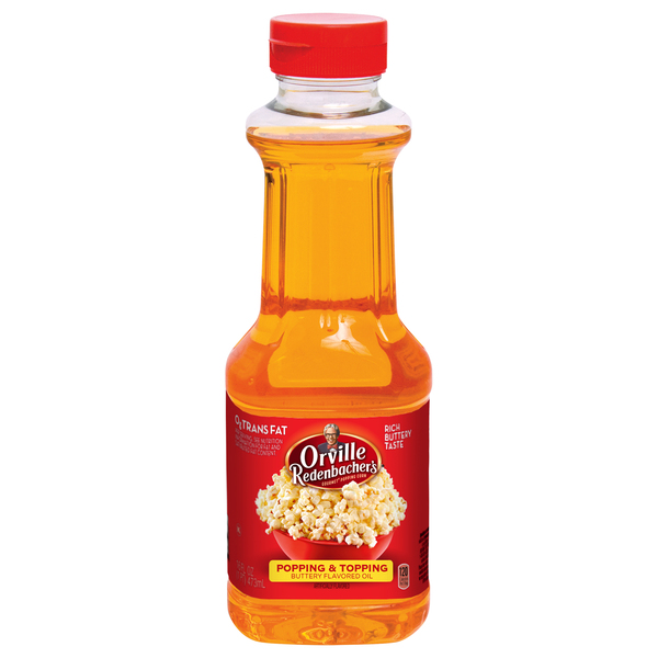 Orville Redenbacher's Popping & Topping Buttery Flavored Popcorn Oil