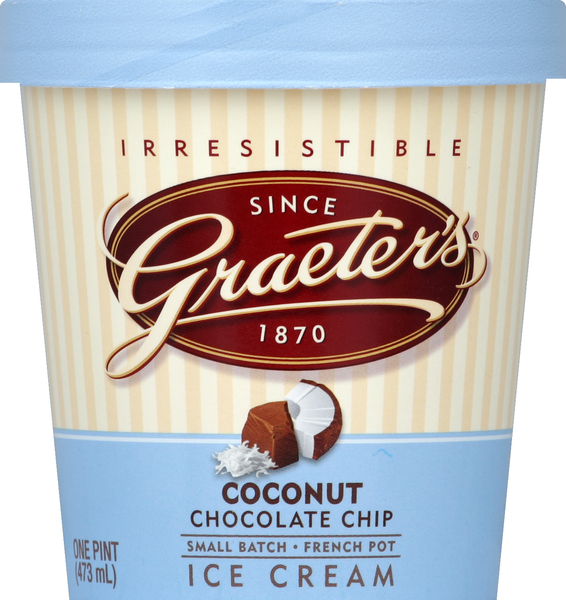 Graeter's Ice Cream, Coconut Chocolate Chip