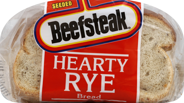 Beefsteak Bread, Hearty Rye, Seeded