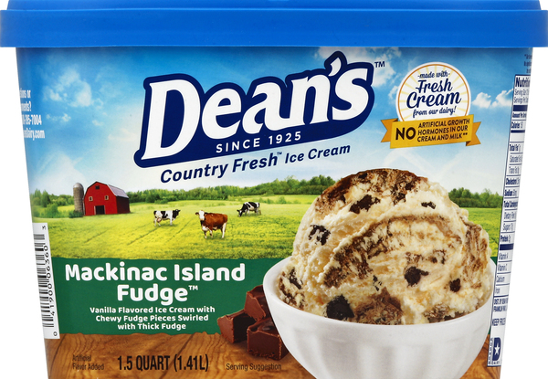 Dean's Ice Cream, Mackinac Island Fudge