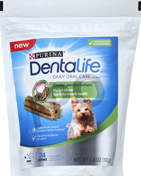 Dentalife Dog Treats, Daily Oral Care, Mini, 5-20 Pounds