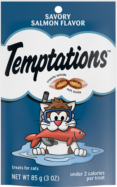 Temptations Savory Salmon Flavor Cat Treats