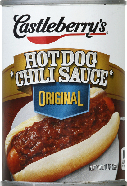 Castleberry's Chili Sauce, Hot Dog, Original