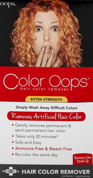 Color Oops Hair Color Remover, Extra Strength « Discount Drug Mart