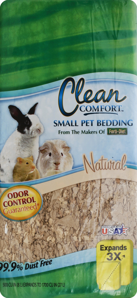 Clean Comfort Pet Bedding, Small, Natural