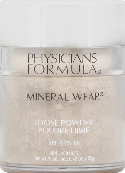 Physicians Formula Loose Powder, Translucent Light PF10948, SPF 16