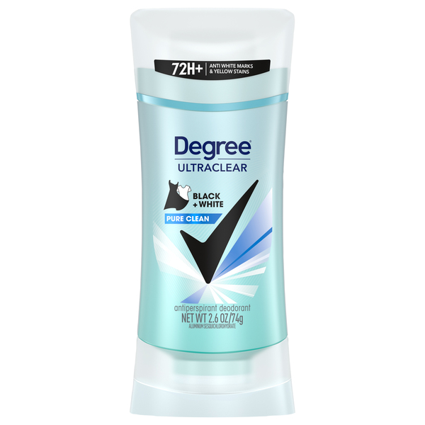 Degree Antiperspirant, Invisible Solid, Ultraclear, Black + White
