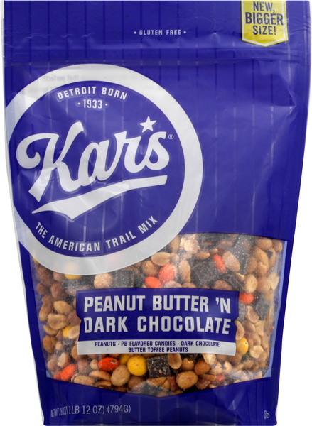 Kar's Trail Mix, Peanut Butter 'N Dark Chocolate