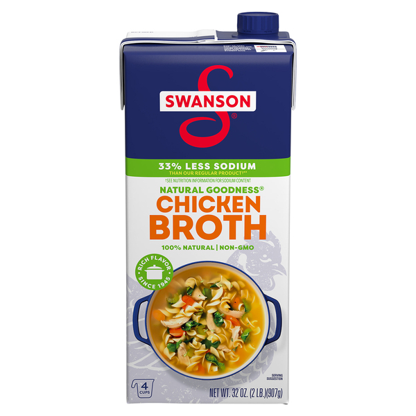 Swanson Broth, Chicken, 100% Natural
