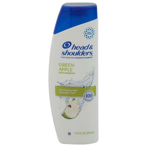 Head & Shoulders Shampoo, Daily, Green Apple