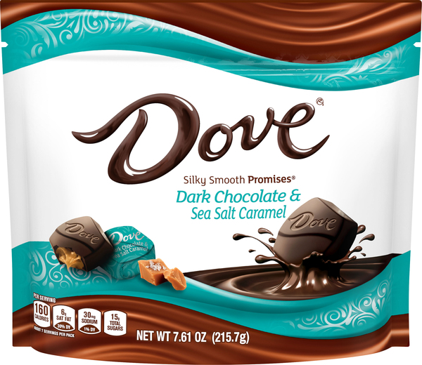 Dove Dark Chocolate & Sea Salt Caramel