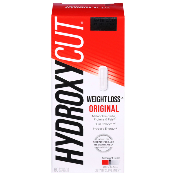 Hydroxycut Weight Loss, Original, Rapid-Release Capsules
