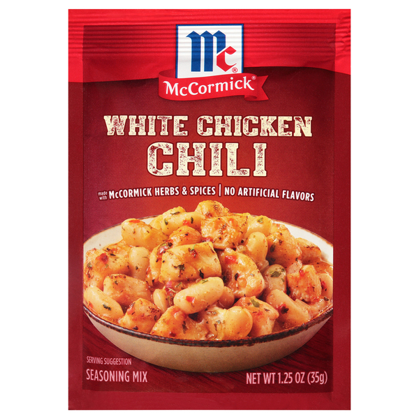 McCormick Seasoning Mix, White Chicken Chili