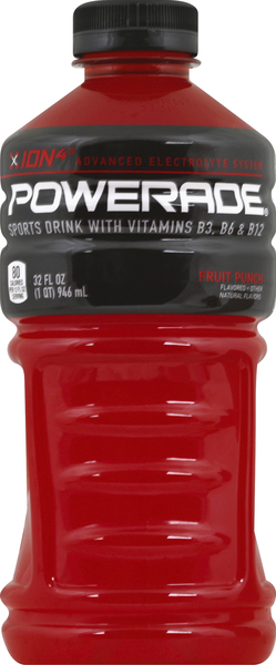 Powerade Sports Drink, Fruit Punch