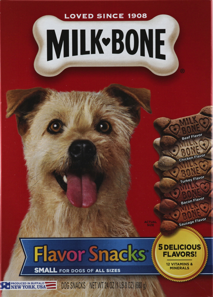 Milk-Bone Dog Snacks, Flavor Snacks, Small