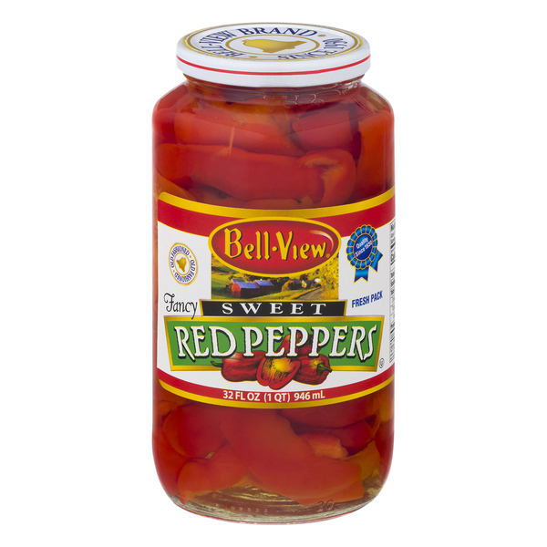 Bell View Red Peppers, Sweet, Fancy, Fresh Pack