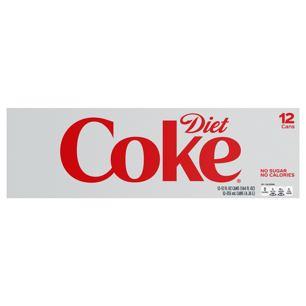 Diet Coke Soda, Fridge Pack