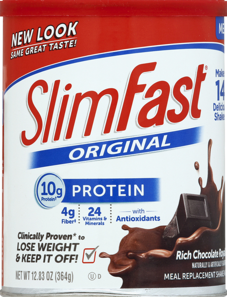 Slim-Fast Meal Replacement Shake Mix, Original, Rich Chocolate Royale