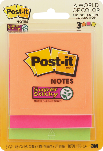 Post-it Notes, Super Sticky