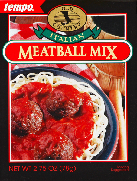 Tempo Meatball Mix, Italian