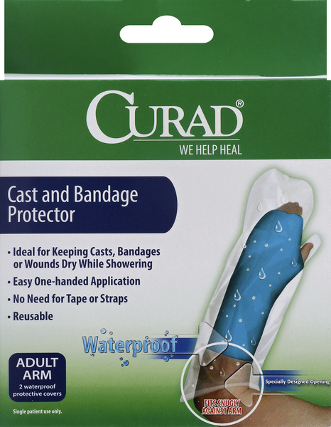 CURAD Cast and Bandage Protector, Adult Arm