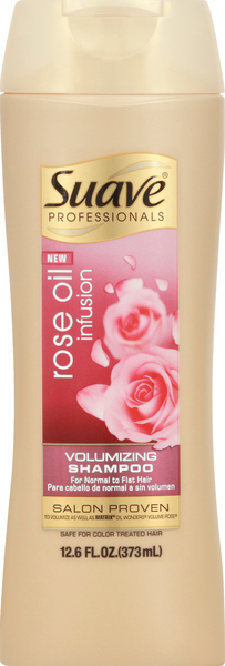 Suave Shampoo, Volumizing, New Rose Oil Infusion