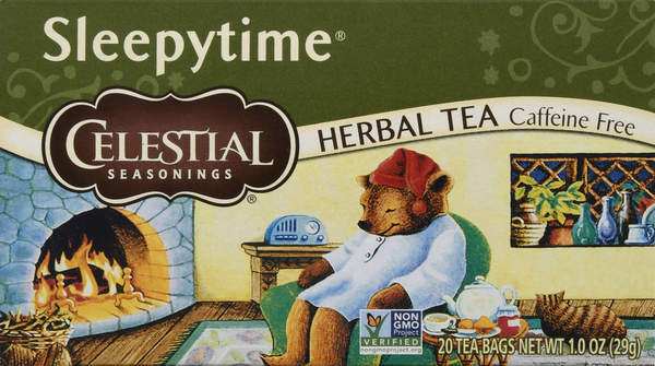 Celestial Seasonings Herbal Tea, Caffeine Free, Bags