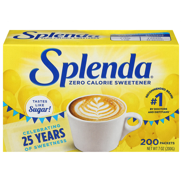 Splenda Sweetener, Zero Calorie