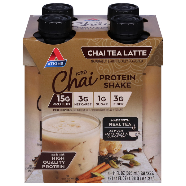 Atkins Protein Shake, Chai Tea Latte