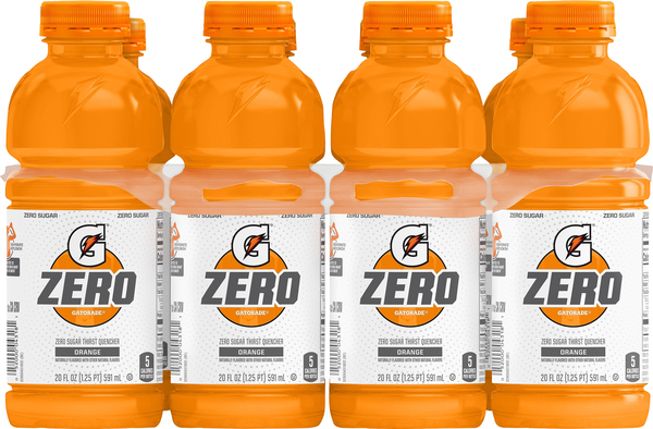 Gatorade Thirst Quencher, Zero Sugar, Orange