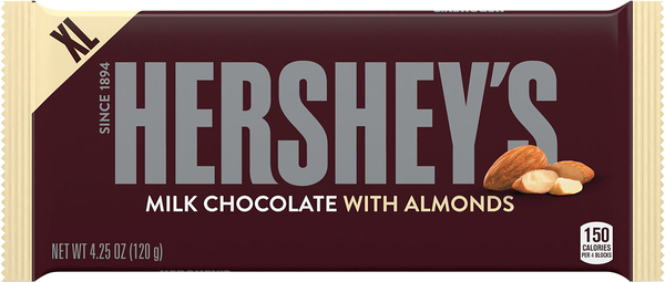 Hershey's Milk Chocolate with Almonds, XL