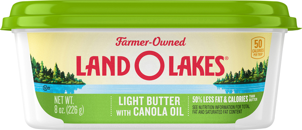 Land O Lakes Spread, Light Butter with Canola Oil