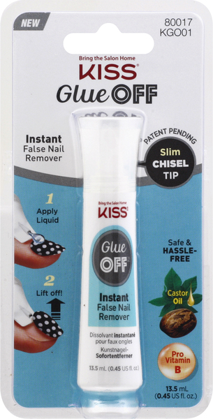 Kiss False Nail Remover, Instant