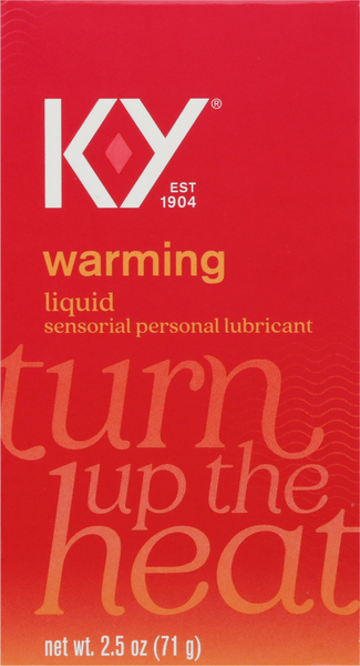 K-Y Personal Lubricant, Sensorial, Liquid, Warming