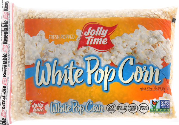 Jolly Time Pop Corn, White