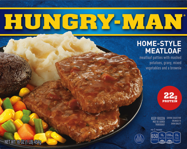 Hungry Man Home-Style Meatloaf