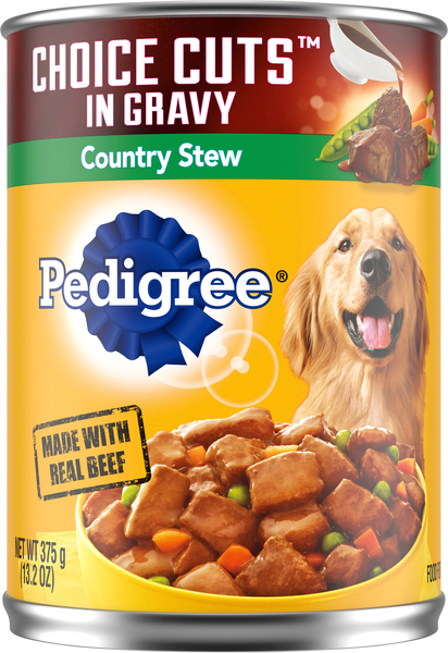 Pedigree Food for Dogs, Choice Cuts in Gravy Country Stew