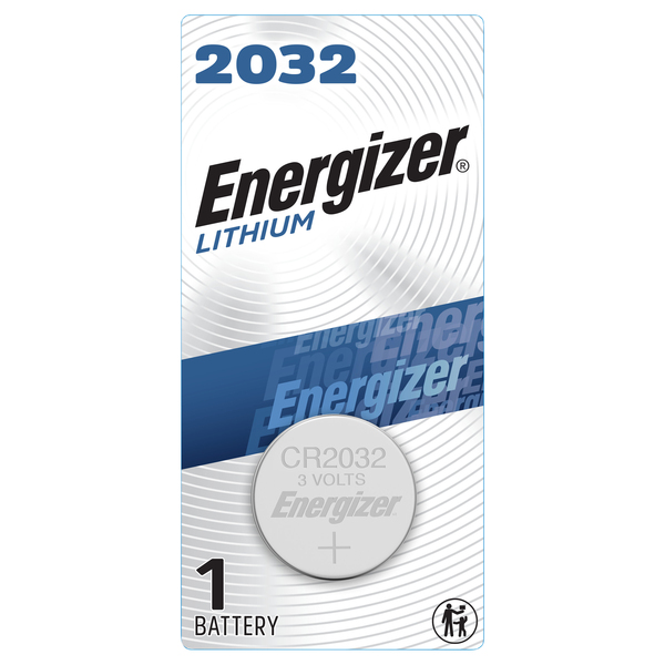 Energizer Battery, Lithium, CR2032