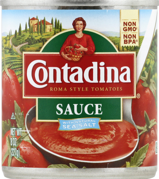 Contadina Tomato Sauce, with Natural Sea Salt