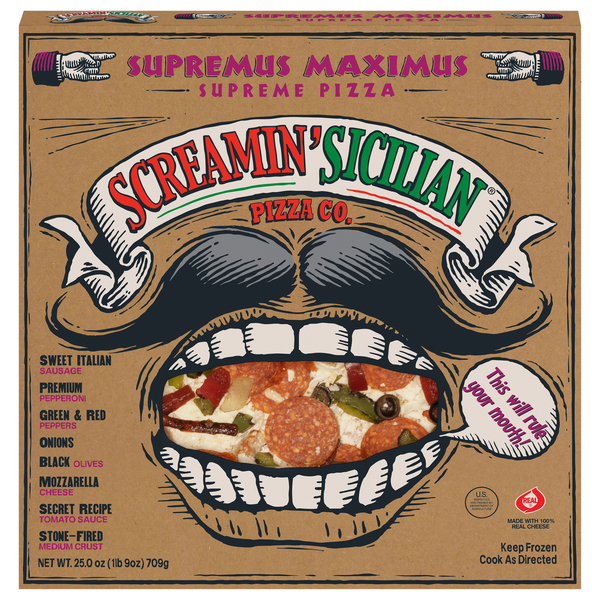 Screamin' Sicilian Pizza Co. Pizza, Supremus Maximus