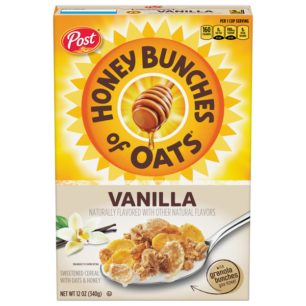 Honey Bunches of Oats Cereal, Vanilla « Discount Drug Mart