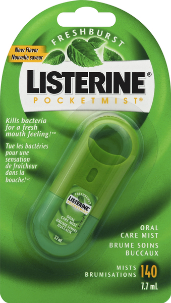 Listerine Oral Care Mist, Freshburst