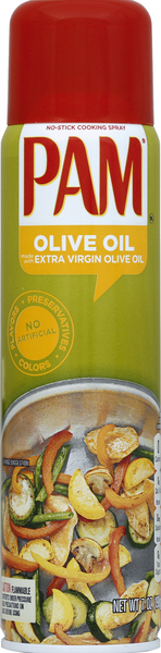 Pam Cooking Spray, Non Stick, Olive Oil