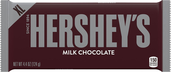 HERSHEYS Milk Chocolate Bar, XL