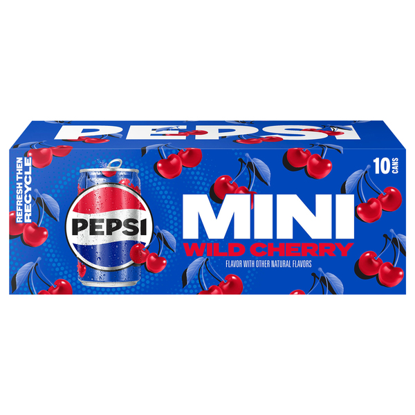 Pepsi Cola, Wild Cherry, Mini
