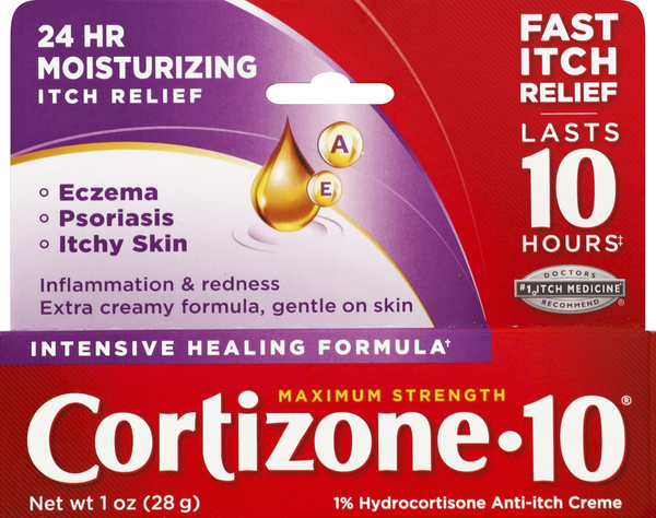 Cortizone-10 Anti-Itch Creme, Maximum Strength, Intensive Healing Formula